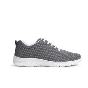 Zapatilla Dian CALPE gris, vista lateral.