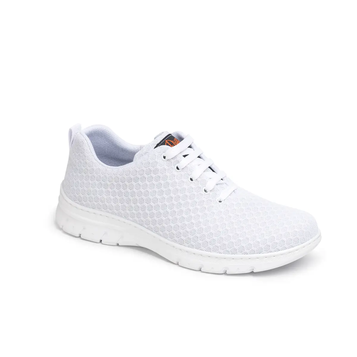 Zapatilla Dian CALPE 1 Zapatilla Dian CALPE blanco, vista tres cuartos.