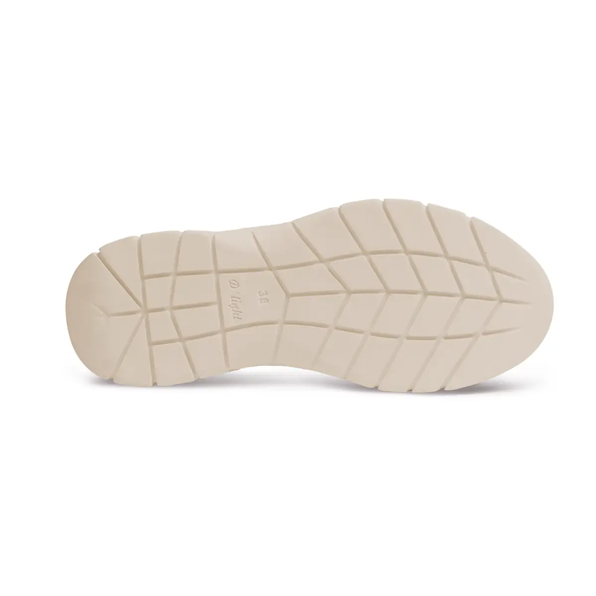 Zapatilla Dian CALPE 33 Zapatilla Dian CALPE beige, vista suela.