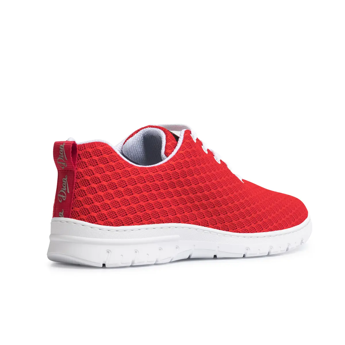 Zapatilla Dian CALPE 16 Zapatilla Dian CALPE rojo, vista posterior.