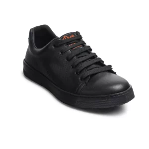 Zapatilla Dian CASUAL negro, vista frontal elevada