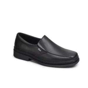Zapato de trabajo Dian CONGRESO negro, vista tres cuartos