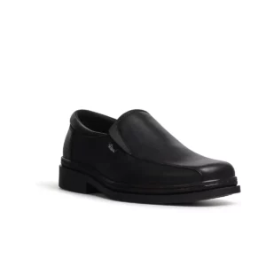 Zapato de trabajo Dian CONGRESO negro, vista tres cuartos alternativa