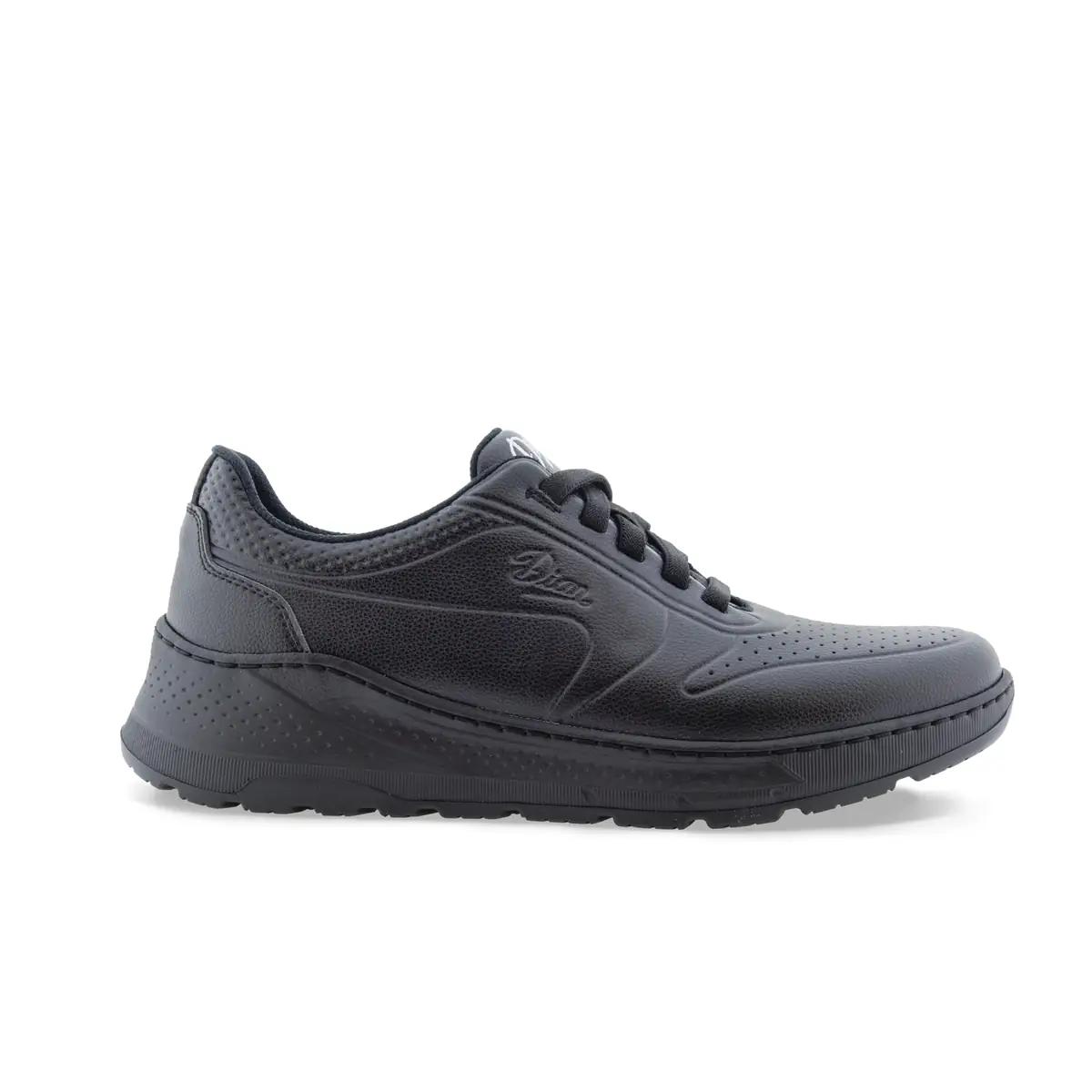 Zapatilla Dian DUNA 3 Zapatilla Dian DUNA negro, vista lateral.