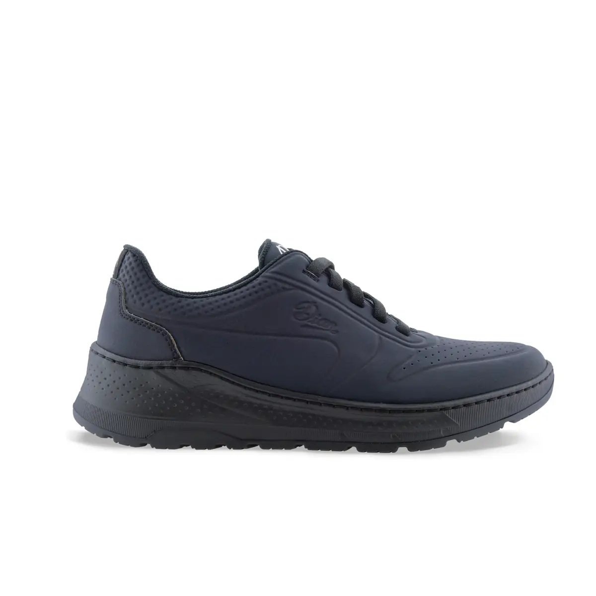 Zapatilla Dian DUNA 24 Zapatilla Dian DUNA negro mate, vista lateral.