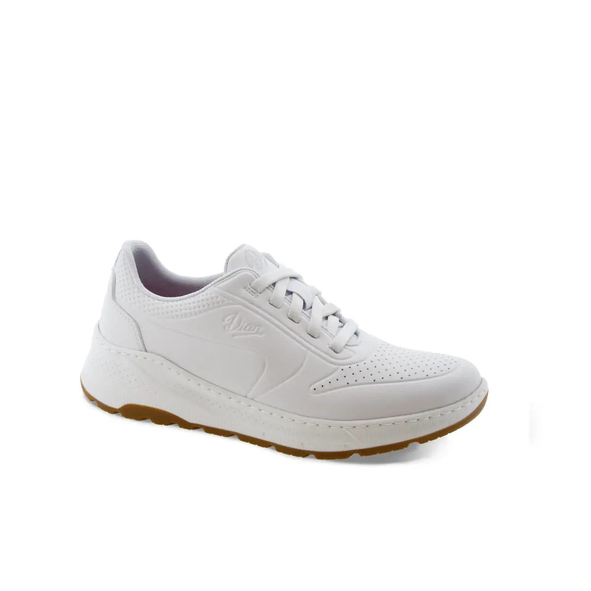 Zapatilla Dian DUNA 14 Zapatilla Dian DUNA blanco, vista tres cuartos.