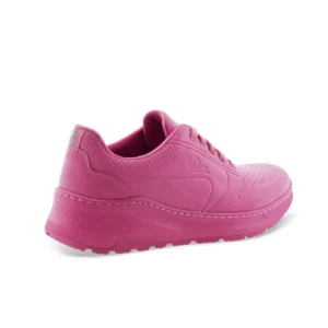 Zapatilla Dian DUNA fucsia, vista posterior.