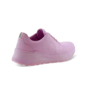 Zapatilla Dian DUNA rosa, vista posterior.
