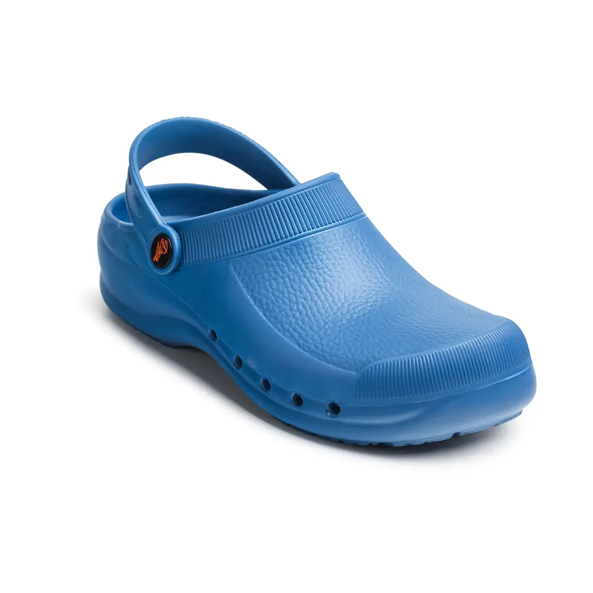 Zueco sanitario Dian EVA 23 Zueco sanitario Dian EVA azul, vista frontal elevada