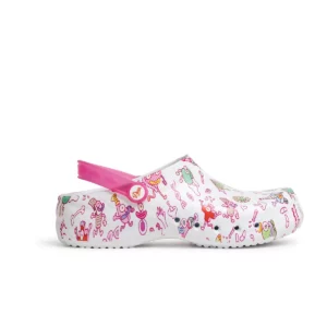 Zueco sanitario Dian EVA ENJOY blanco, vista lateral