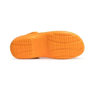 Zueco sanitario Dian EVA naranja, vista suela