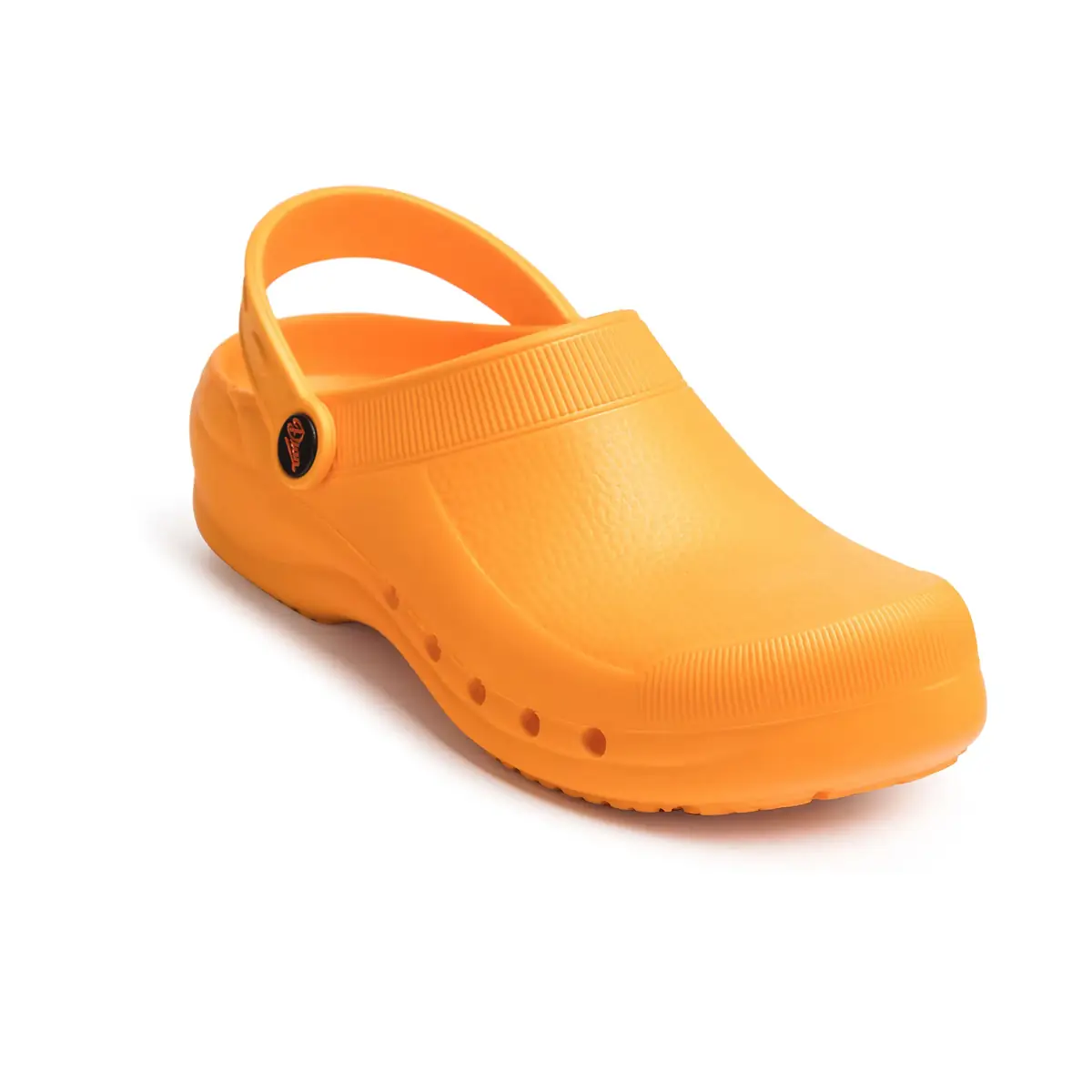 Zueco sanitario Dian EVA 41 Zueco sanitario Dian EVA naranja, vista frontal elevada