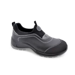 Zapato de seguridad Dian FLEXILE PLUS negro, vista tres cuartos