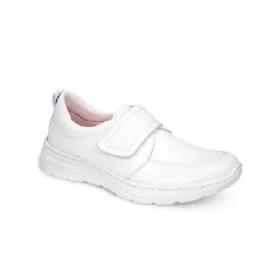 Zapato de trabajo Dian FLORENCIA PLUS blanco, vista tres cuartos