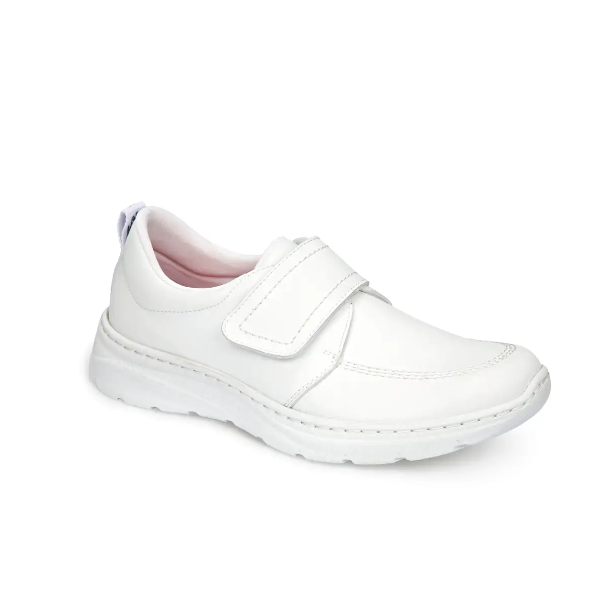 Zapato de trabajo Dian FLORENCIA PLUS 1 Zapato de trabajo Dian FLORENCIA PLUS blanco, vista tres cuartos