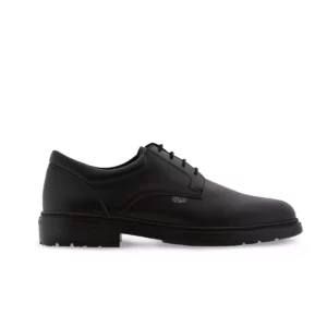 Zapato de trabajo Dian FRANCIA negro, vista lateral