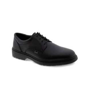 Zapato de trabajo Dian FRANCIA negro, vista tres cuartos