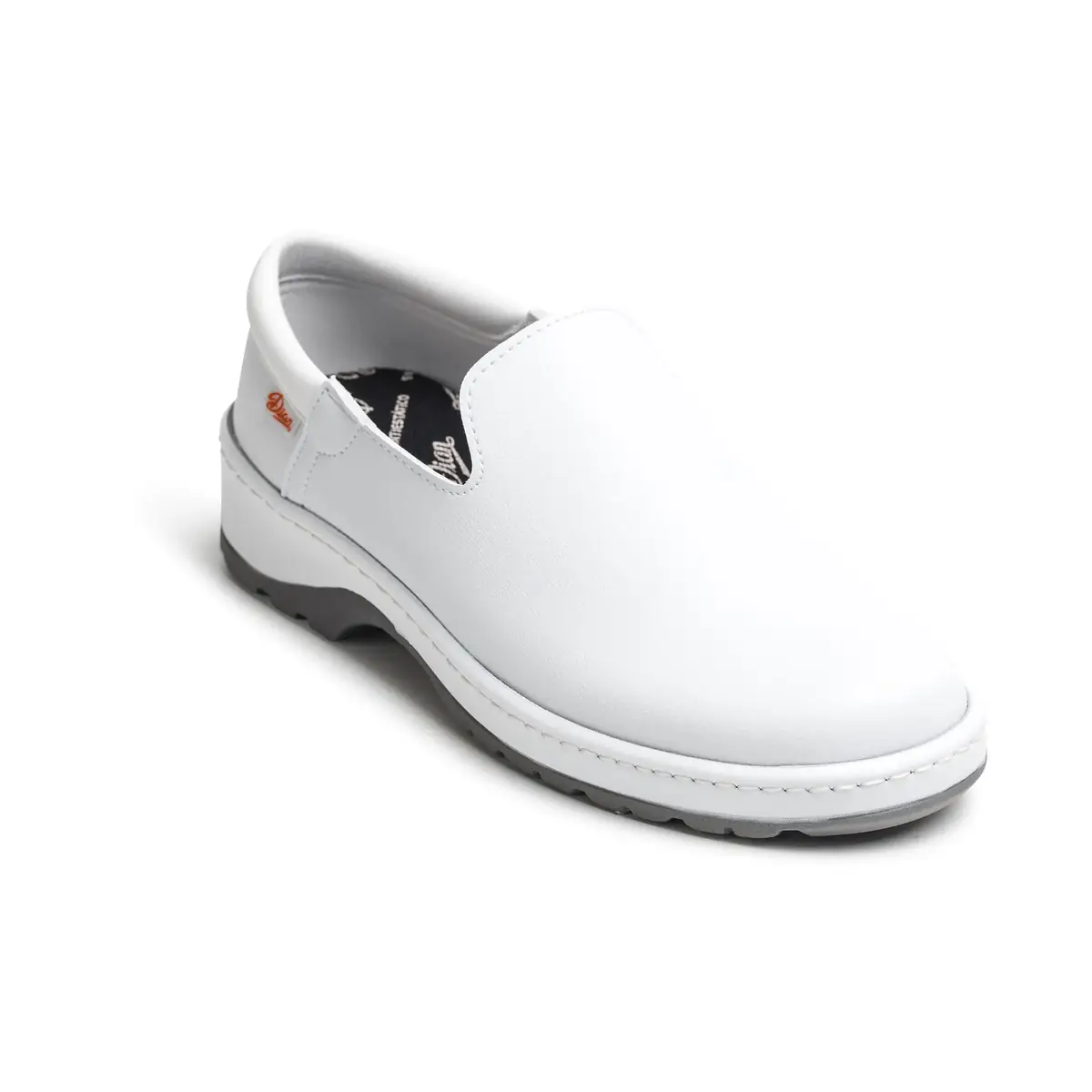 Zapato de trabajo Dian MARSELLA 11 Zapato de trabajo Dian MARSELLA blanco, vista frontal elevada