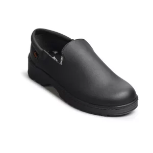 Zapato de trabajo Dian MARSELLA negro, vista frontal elevada