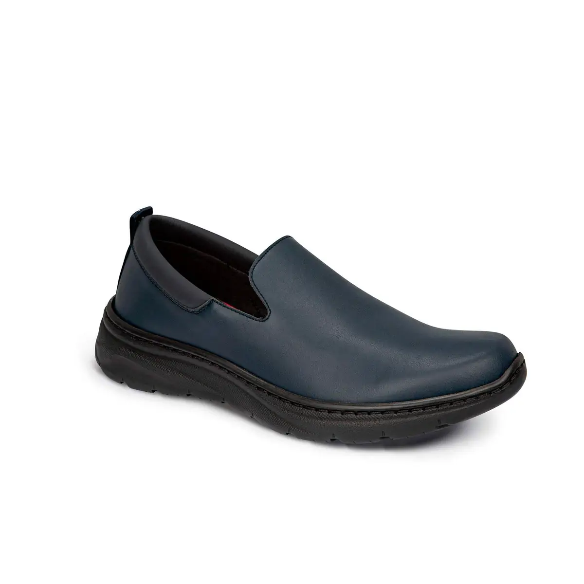 Zapato de trabajo Dian MARSELLA PLUS 7 Zapato Dian MARSELLA PLUS marino, vista tres cuartos.