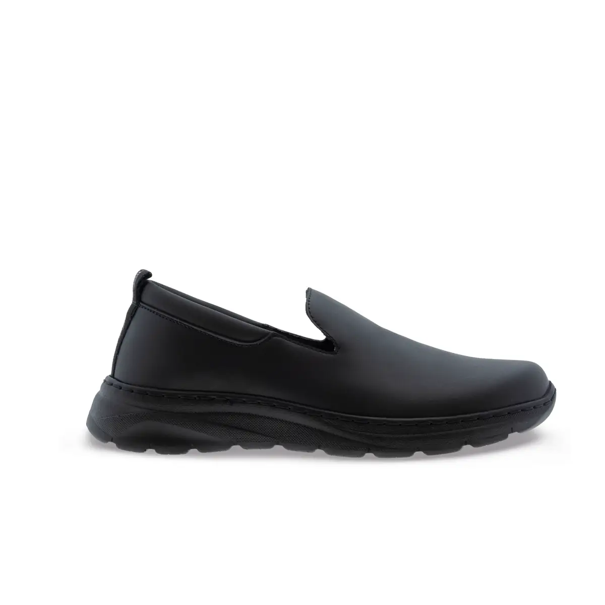 Zapato de trabajo Dian MARSELLA PLUS 4 Zapato Dian MARSELLA PLUS negro, vista lateral.
