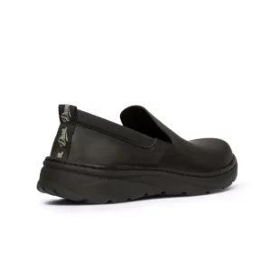 Zapato Dian MARSELLA PLUS negro, vista posterior.