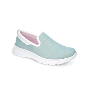 Zapato de trabajo Dian MARSELLA TEX celeste, vista tres cuartos