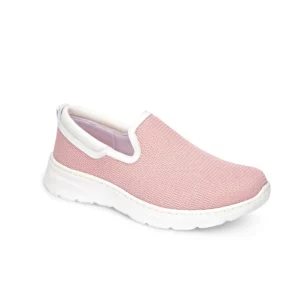 Zapato de trabajo Dian MARSELLA TEX rosa, vista tres cuartos