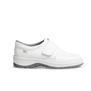Zapato de trabajo Dian MILÁN-SCL LISO blanco, vista lateral