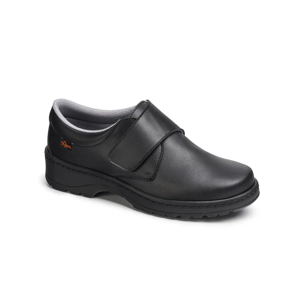 Zapato de trabajo Dian MILÁN-SCL LISO 8 Zapato de trabajo Dian MILÁN-SCL LISO negro, vista tres cuartos