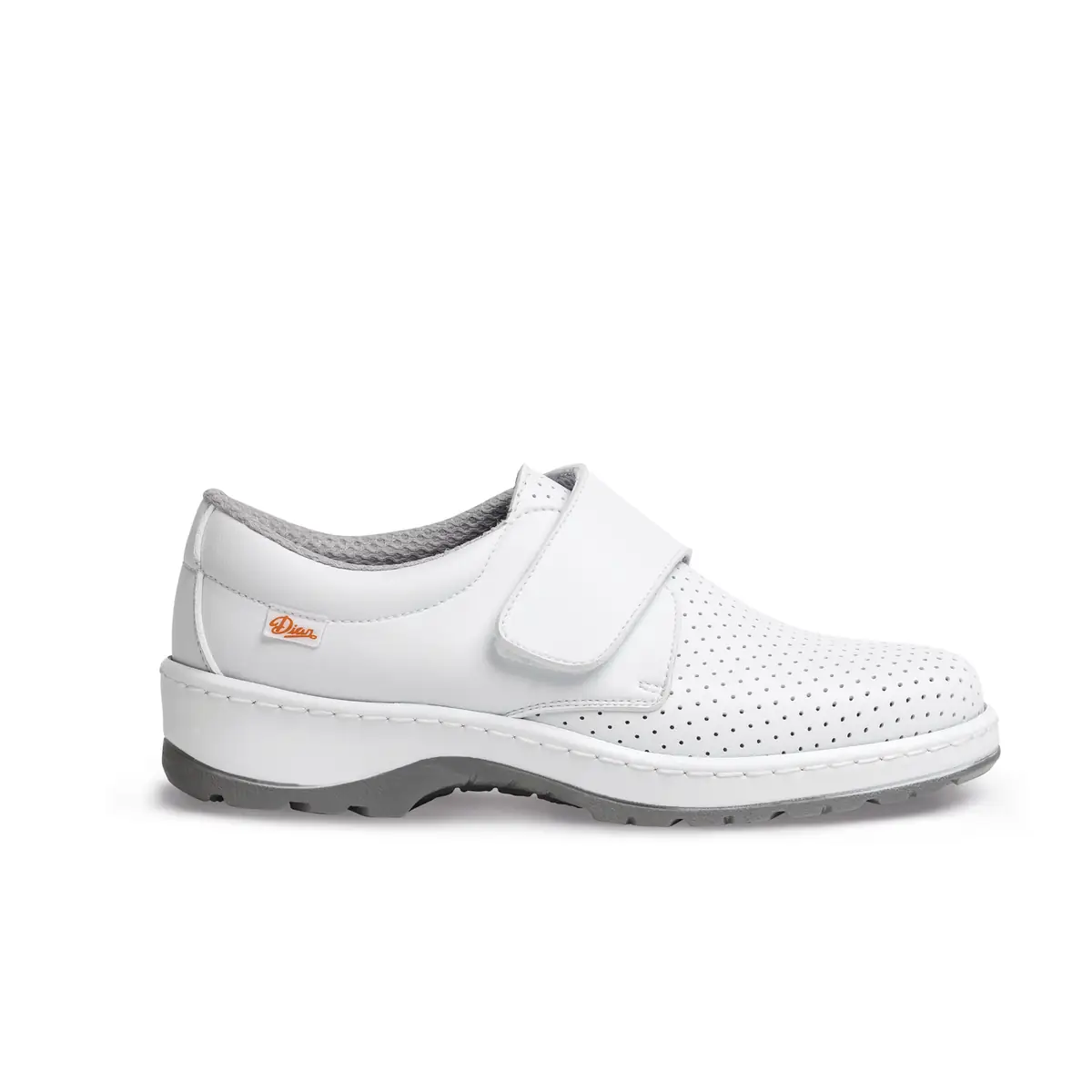 Zapato de trabajo Dian MILÁN-SCL PICADO 6 Zapato de trabajo Dian MILÁN-SCL PICADO blanco, vista lateral