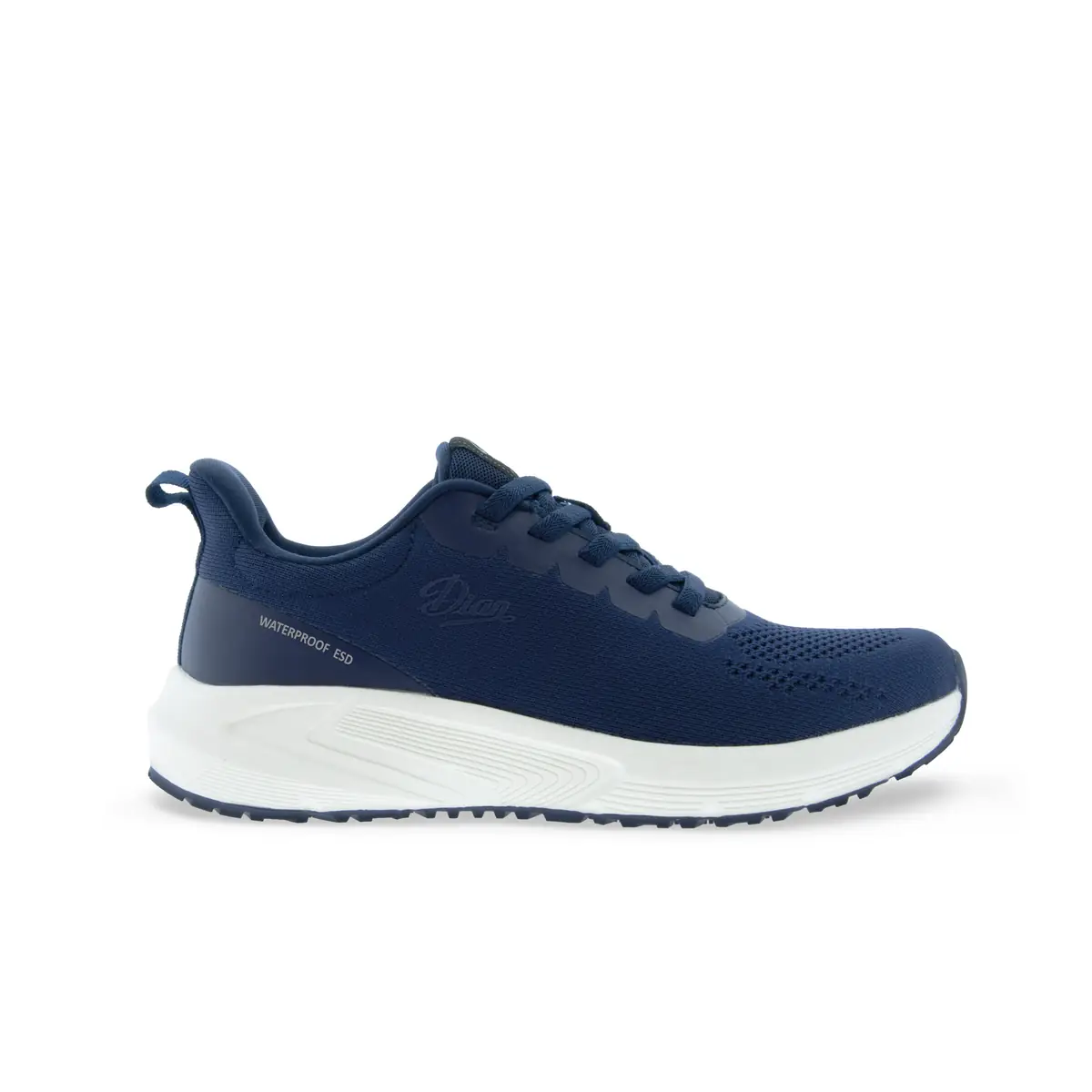 Zapatilla impermeable Dian NIMBO 10 Zapatilla Dian NIMBO marino, vista lateral.