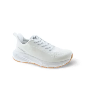 Zapatilla Dian NIMBO blanco, vista tres cuartos