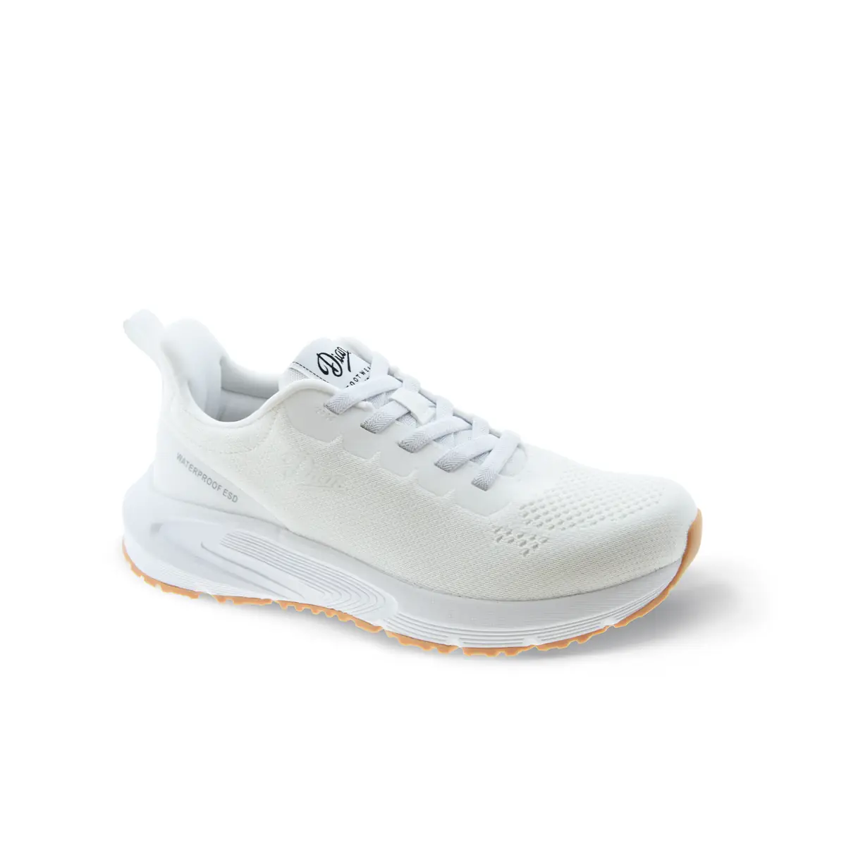 Zapatilla impermeable Dian NIMBO 1 Zapatilla Dian NIMBO blanco, vista tres cuartos
