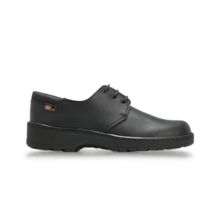 Zapato de trabajo Dian NIZA negro, vista lateral