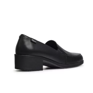 Zapato de trabajo Dian RELAX negro, vista posterior
