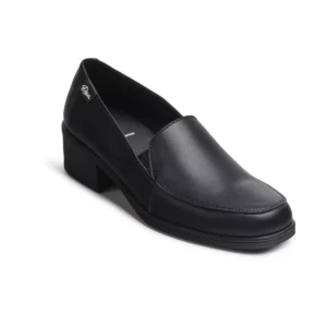 Zapato de trabajo Dian RELAX negro, vista frontal elevada
