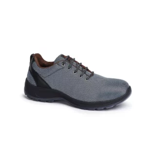 Zapatilla de seguridad Dian SELLA azul, vista tres cuartos