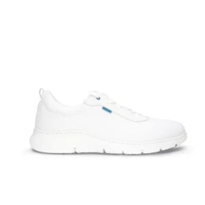 Zapatilla Dian SEUL blanco, vista lateral.