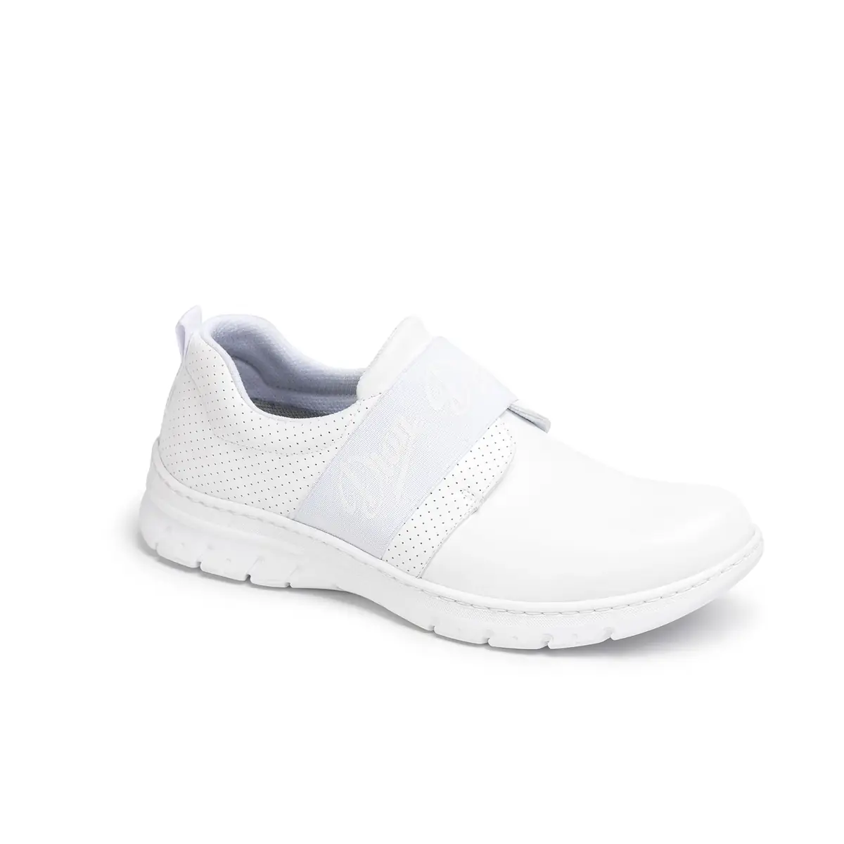 Zapatilla Dian SIENA 1 Zapatilla Dian SIENA blanco, vista tres cuartos.
