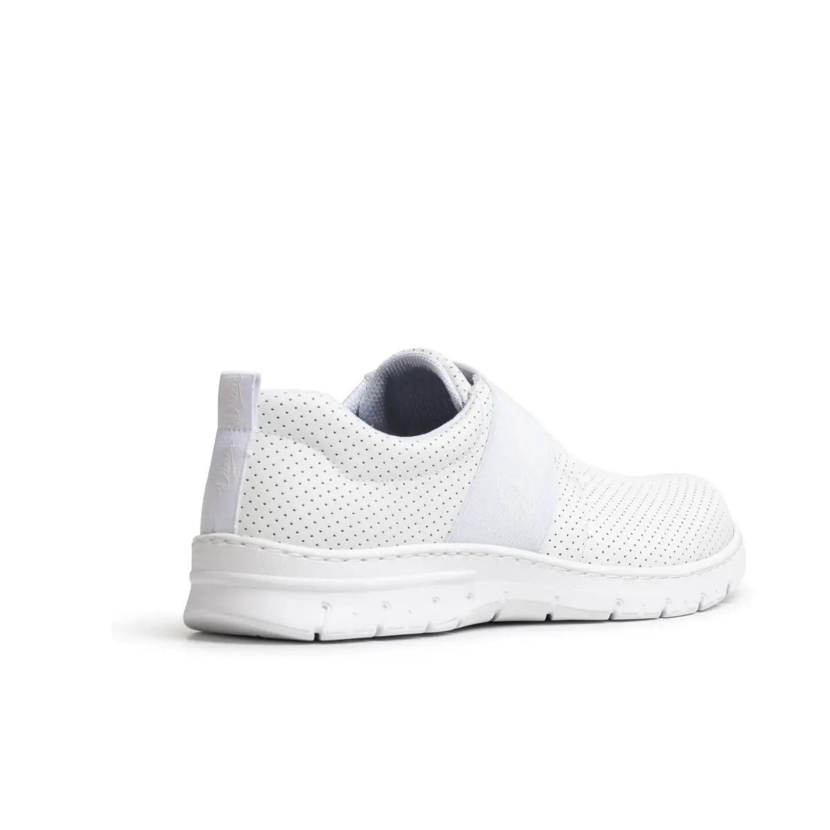 Zapatilla Dian SIENA PERFORADO 4 Zapatilla Dian SIENA PERFORADO blanco, vista posterior.