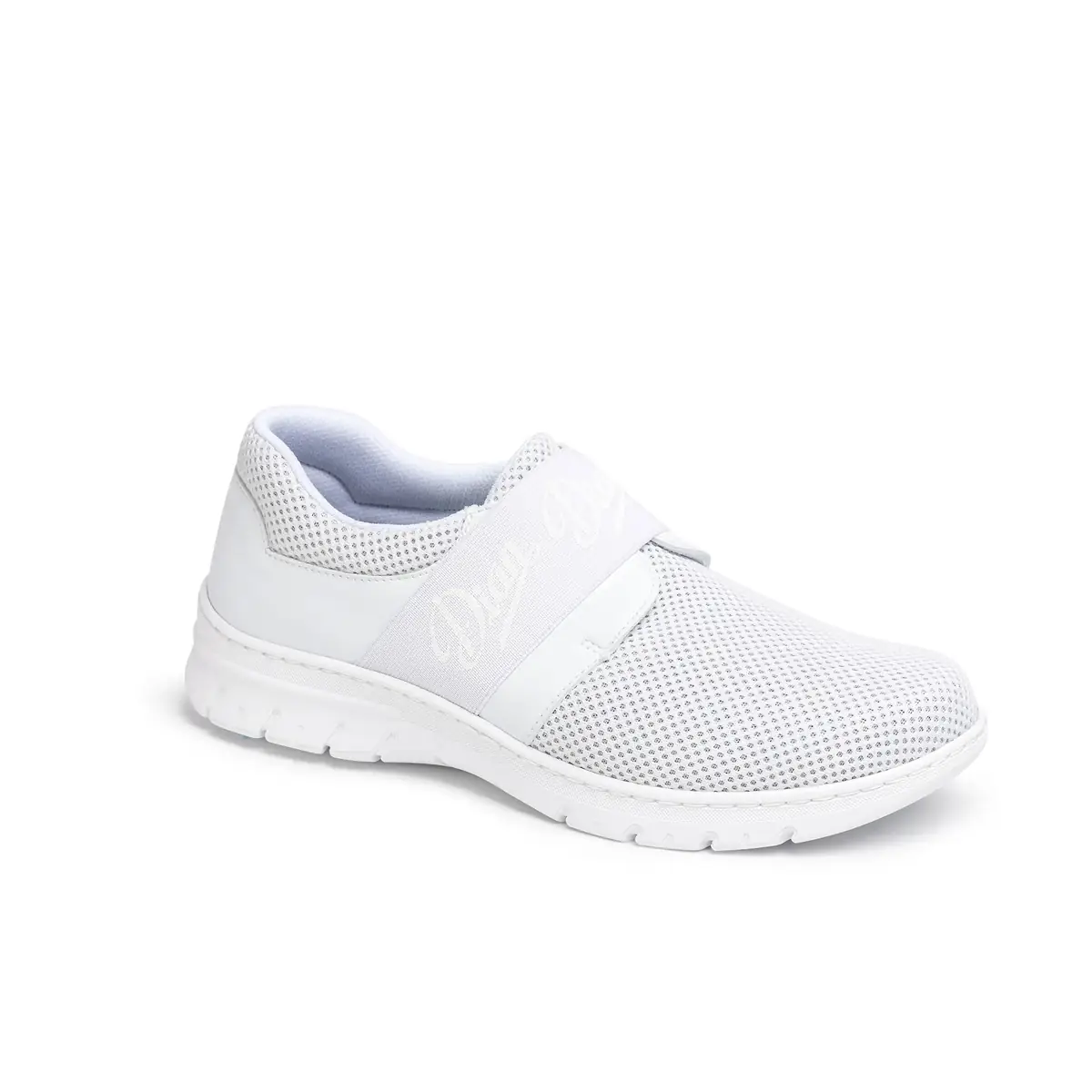 Zapatilla Dian SIENA TEX 6 Zapatilla Dian SIENA TEX blanco, vista tres cuartos.