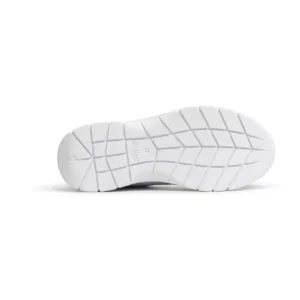 Zapatilla Dian SIENA TEX blanco, vista suela.