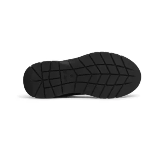 Zapatilla Dian SIENA TEX negro, vista suela.