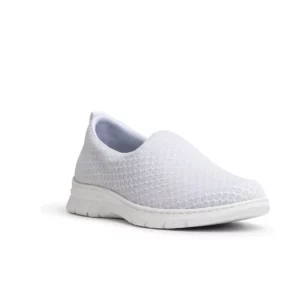 Zapatilla Dian VALENCIA PLUS blanco, vista tres cuartos alternativa.