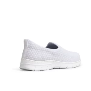 Zapatilla Dian VALENCIA PLUS blanco, vista posterior.