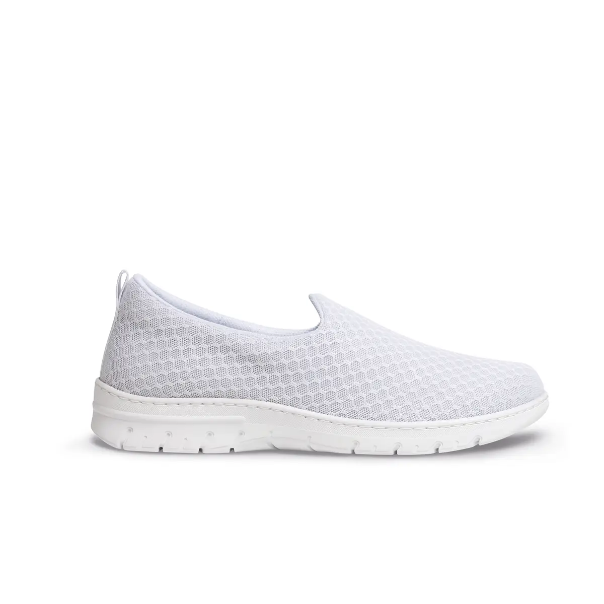 Zapatilla Dian VALENCIA PLUS 3 Zapatilla Dian VALENCIA PLUS blanco, vista lateral.