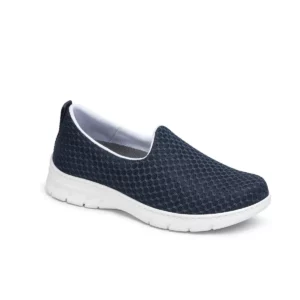 Zapatilla Dian VALENCIA PLUS marino, vista tres cuartos.