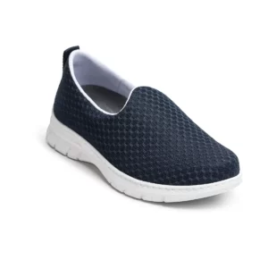 Zapatilla Dian VALENCIA PLUS marino, vista frontal elevada.
