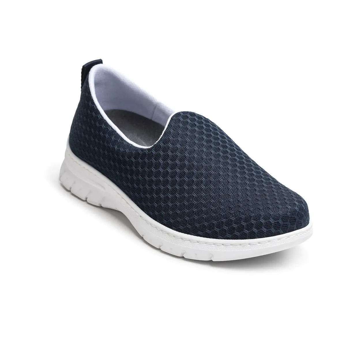 Zapatilla Dian VALENCIA PLUS 18 Zapatilla Dian VALENCIA PLUS marino, vista frontal elevada.